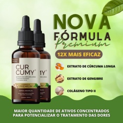 Cúrcuma, anti-inflamatório, antioxidante, saúde cardiovascular e cerebral, alívio de dores.
